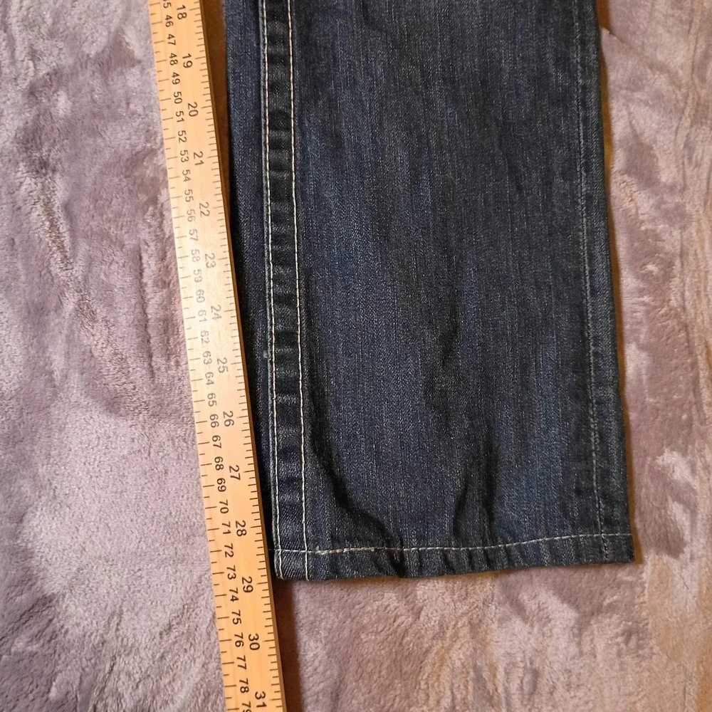 Vintage True Religion Ricky Super T Jeans Mens 30 Blue Made in USA Y2K Denium